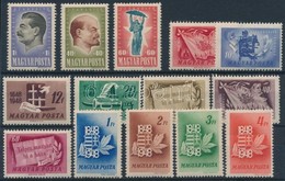 ** 1947 Nagy Októberi Forradalom Sor + 1948 Centenárium Sor (8.000) - Sonstige & Ohne Zuordnung