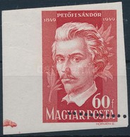 * 1949 Petőfi Sándor (II.) 60f Elfogazva - Autres & Non Classés