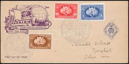 1949 UPU FDC, Az 1 Ft Vágott - Otros & Sin Clasificación