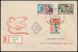 1950 Béke Ajánlott FDC - Altri & Non Classificati