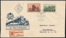 1952 Vasutasnap Ajánlott FDC - Other & Unclassified