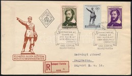 1952 Kossuth Ajánlott FDC - Otros & Sin Clasificación