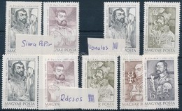 ** 1989 Orvosok II. Papírváltozatai Sima - Vonalas - Rácsos - Other & Unclassified