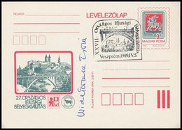 1989 Veszprém Levelezőlap A Tervező, Widerkomm Ervin Aláírásával - Other & Unclassified