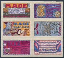 ** 1918/1a MAOE Kiállítási Emlékív (ívszélek Hiányosak)  (16.000) - Otros & Sin Clasificación