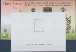 ** 2013 Hunfila Székesfehérvár Emlékívpár + A Szövetség Támogatásáért ív (5.500) - Autres & Non Classés