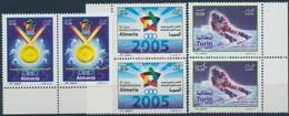 ** 2005-2006 Sport Bélyeg és Sor Párokban Mi 1457-1458, 1489 - Autres & Non Classés