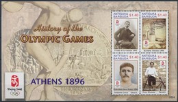 ** 2008 Nyári Olimpia Kisív Mi 4571-4574 - Andere & Zonder Classificatie