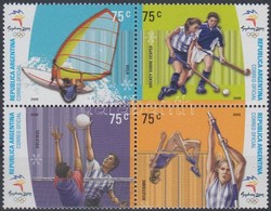 ** 2000 Nyári Olimpia, Sydney Kisív Mi 2601-2604 - Altri & Non Classificati