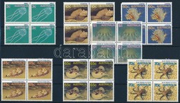 ** 1986 Természet Sor Négyestömbökben,
Nature
Mi 972-978 - Altri & Non Classificati