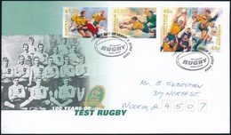 1999 Rögbi Sor Mi 1825-1828 FDC-n - Sonstige & Ohne Zuordnung