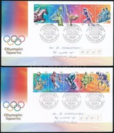 2000 Olimpia Sor Mi 1951-1960 2 Db FDC-n - Sonstige & Ohne Zuordnung