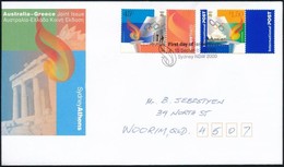 2000 Olimpia Szelvényes Sor Mi 1971-1972 FDC-n - Otros & Sin Clasificación