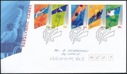 2000 Paralimpia Sor Mi 1936-1940 FDC-n - Andere & Zonder Classificatie