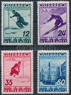 ** 1936 FIS VB, Innsbruck Sor,
FIS World Cup, Innsbruck Set
Mi 623-626 - Autres & Non Classés