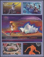 ** 2000 Nyári Olimpia, Sydney Kisív Mi 2153-2156 - Sonstige & Ohne Zuordnung