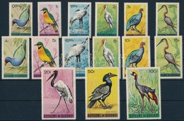 ** 1965 Madár Sor,
Bird
Mi 143-157 - Andere & Zonder Classificatie