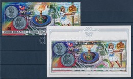 ** 1988 Nyári Olimpia: Szöul Sor Hármascsíkban Mi 1256-1258 + Blokk Mi 185 - Autres & Non Classés