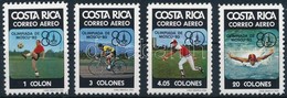 ** 1980 Nyári Olimpia Sor Mi 1065-1068 - Sonstige & Ohne Zuordnung