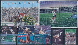 ** 1995 Olimpia Sor Mi 1984-1991 + 2 Klf Blokk Mi 288-289 - Autres & Non Classés