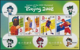 ** 2008 Nyári Olimpia, Peking Kisív Mi 3863-3866 - Andere & Zonder Classificatie