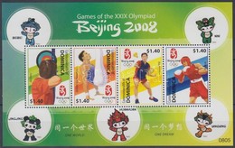 ** 2008 Olimpia Peking Kisív Mi 3863-3866 - Andere & Zonder Classificatie