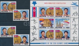 ** 1992 Nyári Olimpia Sor és Kisív Mi 3367-3372 - Andere & Zonder Classificatie