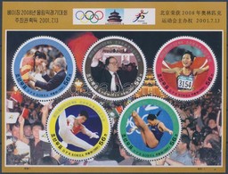 ** 2001 Pekingi Olimpia 2008 Blokk Mi 503 - Altri & Non Classificati