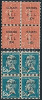 ** * 1930 Mi 249-250 Négyestömbökben (Mi EUR 125,-) - Autres & Non Classés