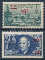 * 1940 Mi 494, Mi 495 B (Mi EUR 47,50) - Autres & Non Classés