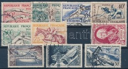 O 1949-1956 Mi 875, Mi 978-983, Mi 1106-1108 (Mi EUR 36,-) - Otros & Sin Clasificación