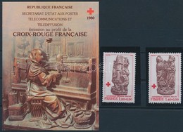 ** 1980 Vöröskereszt Sor +  Bélyegfüzet,
Red Cross Set +  Stamp-booklet
Mi 2231 A - 2232 A - Autres & Non Classés