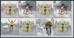 ** 2003 Tour De France Kisívből Kitépett 8-as Tömb Mi 3724-3725 - Sonstige & Ohne Zuordnung