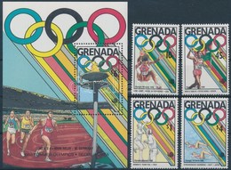 ** 1987 Téli Olimpia, Szöul Sor Mi 1961-1970 + Blokk 217 - Otros & Sin Clasificación