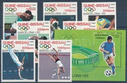 ** 1989 Barcelonai Olimpia Sor + Blokk Mi 1041-4047 + 277 - Otros & Sin Clasificación