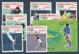 ** 1989 Barcelonai Olimpia Sor + Blokk Mi 1041-4047 + 277 - Otros & Sin Clasificación