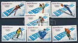 ** 1989 Olimpia, Albertville Sor Mi 1088-1094 - Andere & Zonder Classificatie