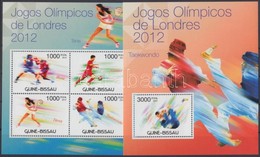 ** 2012 Olimpia London Kisív Mi 5947-5950 + Blokk Mi 1052 - Andere & Zonder Classificatie