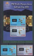 ** 2002 Téli Olimpia, Salt Lake City Sor Mi 7401-7402 + Blokk 736 - Sonstige & Ohne Zuordnung