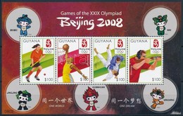 ** 2008 Nyári Olimpia, Peking Kisív Mi 7965-7968 - Otros & Sin Clasificación