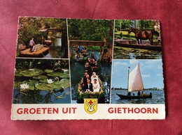 Nederland. Pays-Bas. Holland. Groeten Uit Giethoorn ( Paard Bootje ) - Giethoorn