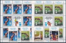 ** 1988 Nyári Olimpia; Szöul ívszéli Sor + Kisívsor Mi 2267-2270 - Autres & Non Classés