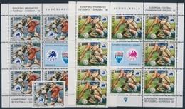 ** 1992 FLabdarúgó-Európa-bajnokság; Svédország Sor + Kisívsor Mi 2542-2543 - Otros & Sin Clasificación