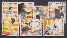 ** 1991 Barcelonai Olimpia Sor Mi 1215-1221 - Otros & Sin Clasificación