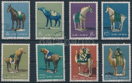 O 1961 Kerámia Lovak,
Ceramic Horses
Mi 608-615 - Other & Unclassified