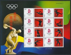 ** 2006 Pekingi Olimpia Megszemélyesített Kisív Mi 3768A - Autres & Non Classés