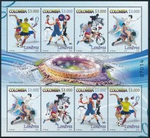 ** 2012 Nyári Olimpia Kisív Mi 2756-2759 - Sonstige & Ohne Zuordnung