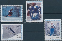 ** 1986 Téli Olimpia, 1988 Sor Mi 1056-1059 - Autres & Non Classés