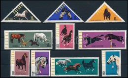 ** 1963 Lovak Sor,
Horses Set
Mi 1447 - 1456 - Autres & Non Classés