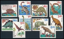 ** 1965 Ősállatok (I) Sor,
Prehistoric Animals (I) Set
Mi 1570 - 1579 - Autres & Non Classés